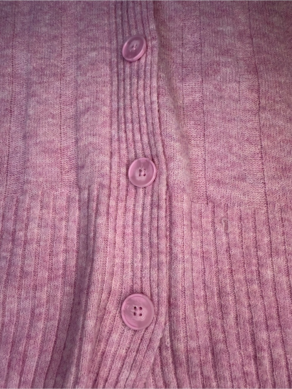Universal Thread Pink V-Neck Button-Up Cardigan - Picture 5 of 6